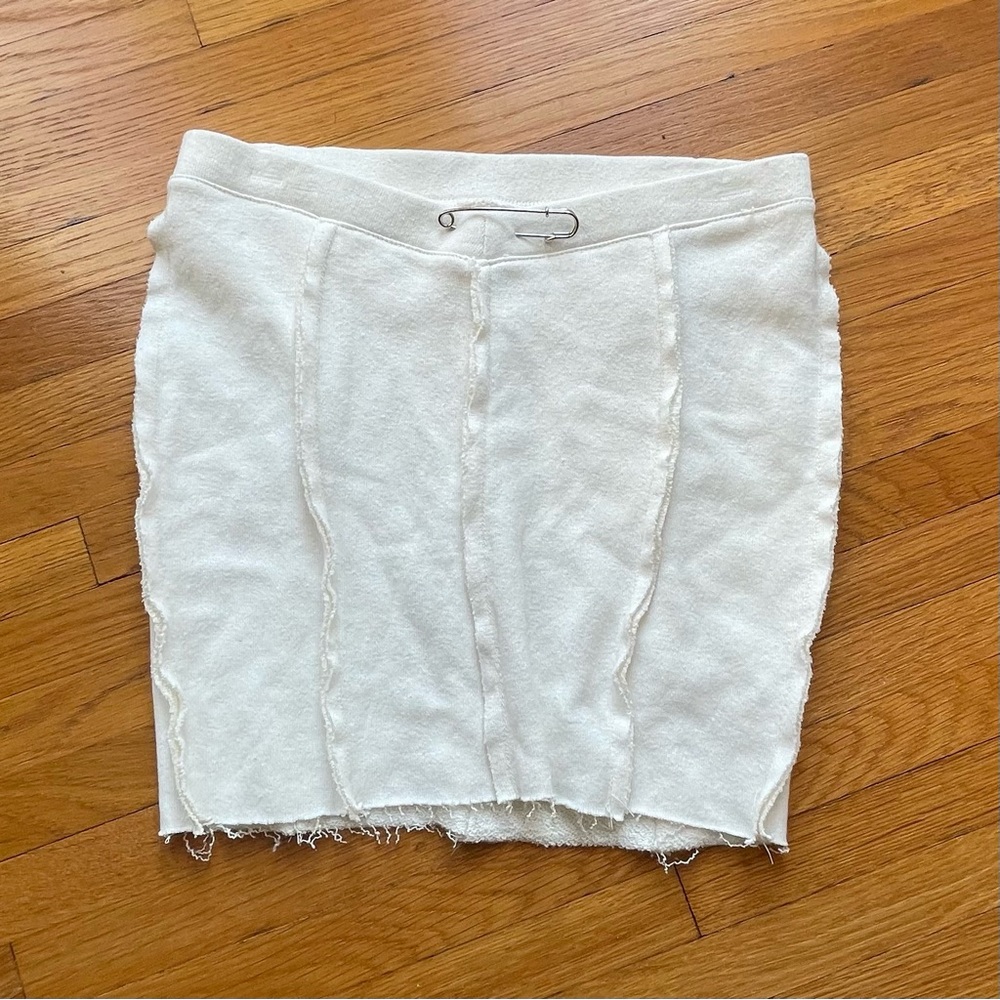 SAMI MIRO WHITE MINI SKIRT